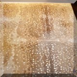 DR04. Animal print rug. Measures approx. 11'1” x 13'7” 